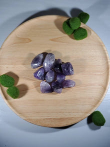  Amethyst Crystals, Tumbled Amethyst , Witchcraft Supplies,  Tool, Divination,  Babywitch, Set of 1