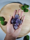 Amethyst Crystals, Tumbled Amethyst , Witchcraft Supplies,  Tool, Divination,  Babywitch, Set of 1